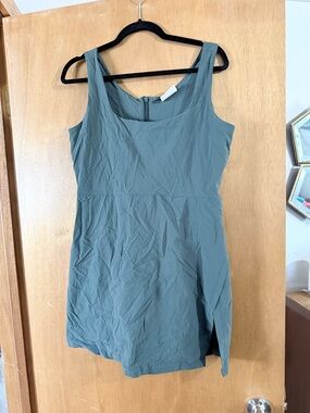 Sleeveless Sage Green Women's Dress